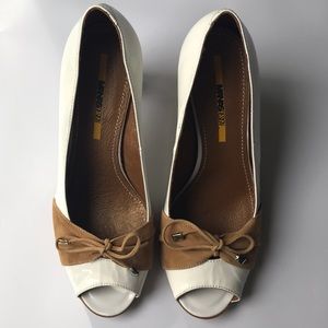 NIB SUMMER PEEP TOE PUMP SZ 10